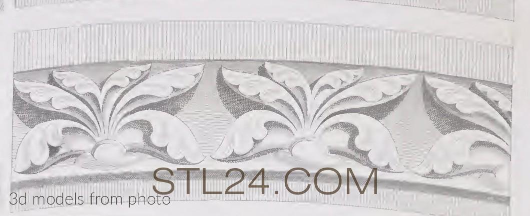 Фризы (FRIESE_0229 -  | 3D model 3DSMAX / OBJ / STL) 3D модель для ЧПУ станка